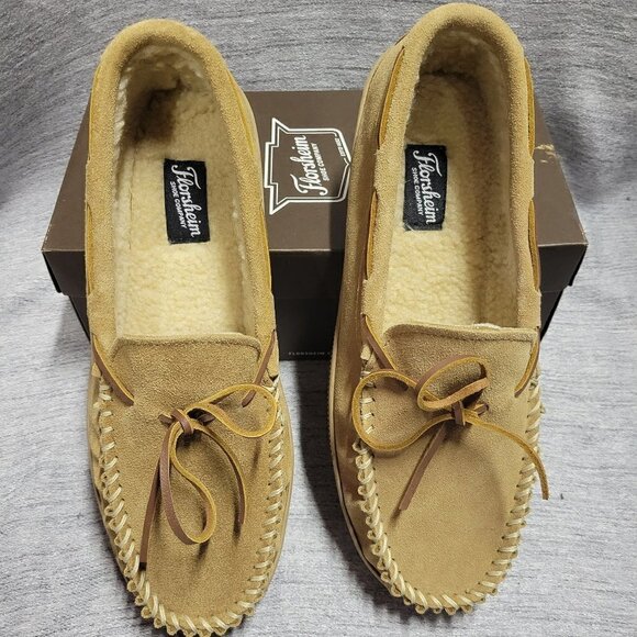 Men's Homestead Moc Toe Tie Slippers - Picture 1 of 6